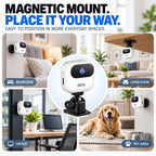 1080P Mini WiFi Camera – Magnetic Motion-Alert Home Monitor