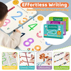 Reusable Tracing Workbook for Kids Ages 3+