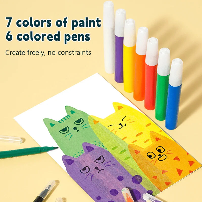 RainbowMagic - Scratch Art Postcard Set (20 Pcs)