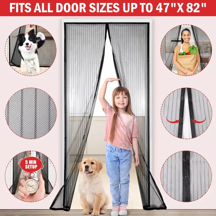 Magnetic Screen Door