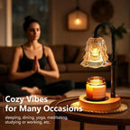 GlowMelt™ Flameless Candle Warmer Lamp – Vintage Cozy Home Light