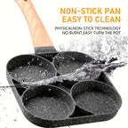 SizzleMate - Multi-Cup Frying Pan