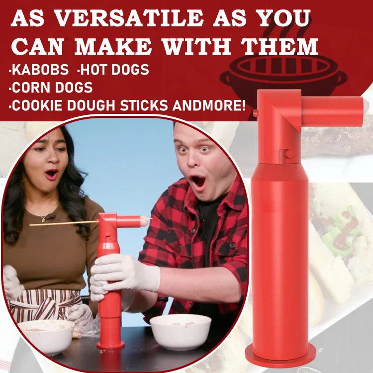 Pro Kabob Press – Easy Skewer Maker Tool