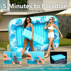AquaLounge™ Inflatable Pool Float Bed