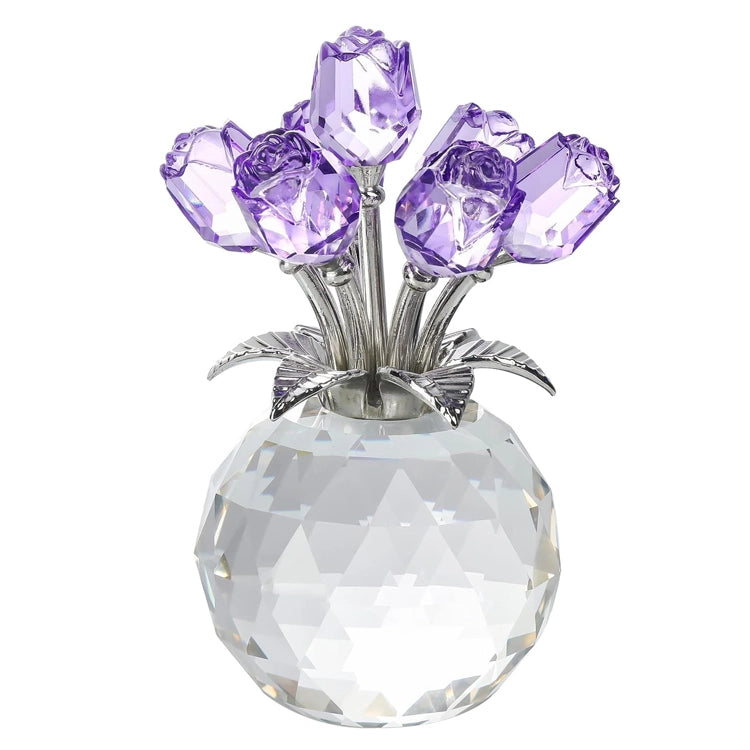 🌹 Eternal Crystal Rose Bouquet — A Gift That Sparkles Forever
