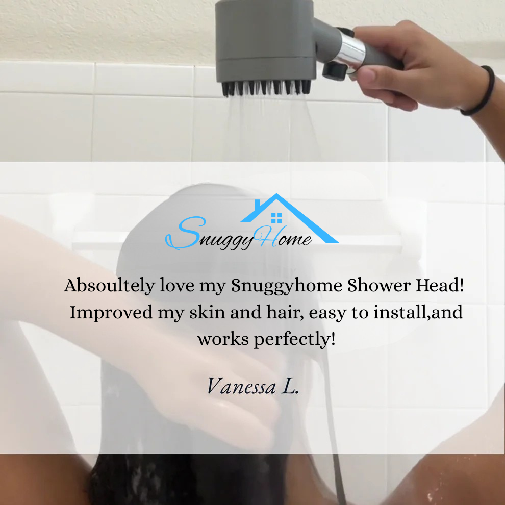 SnuggyHome™ Filtered Showerhead