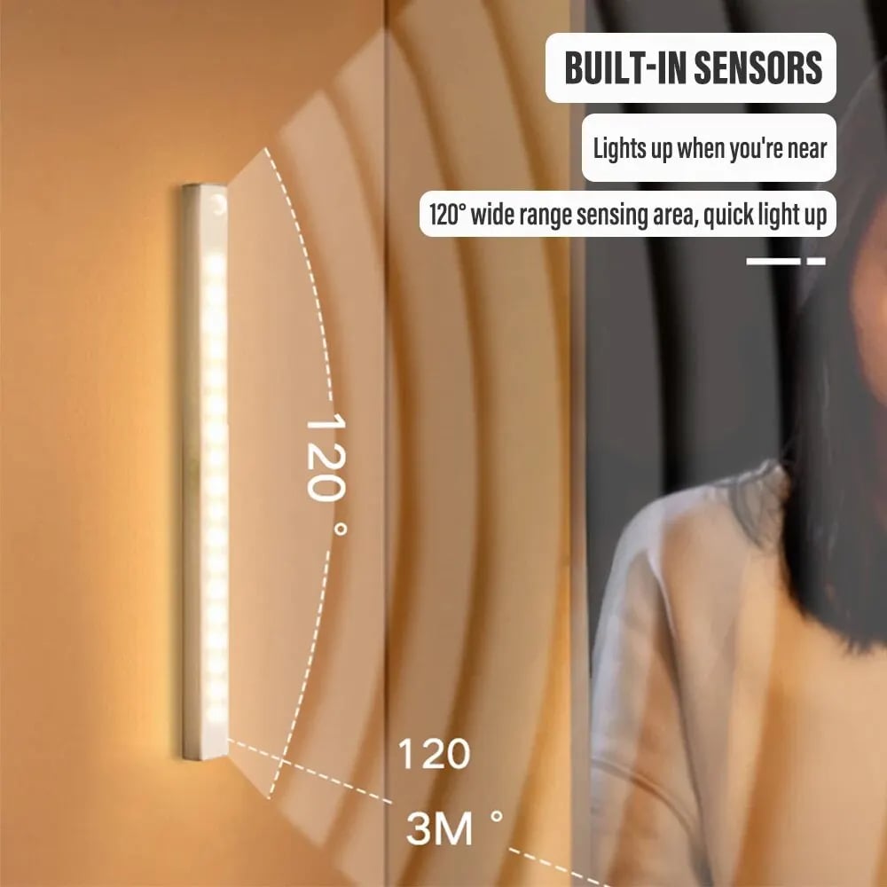 🔥LAST DAY SALE UP TO 61% OFF💡Punch-free Smart Sensor Magnetic Rechargeable LED Lights