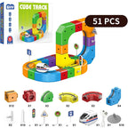 3D Gravity Rail STEM Train Set