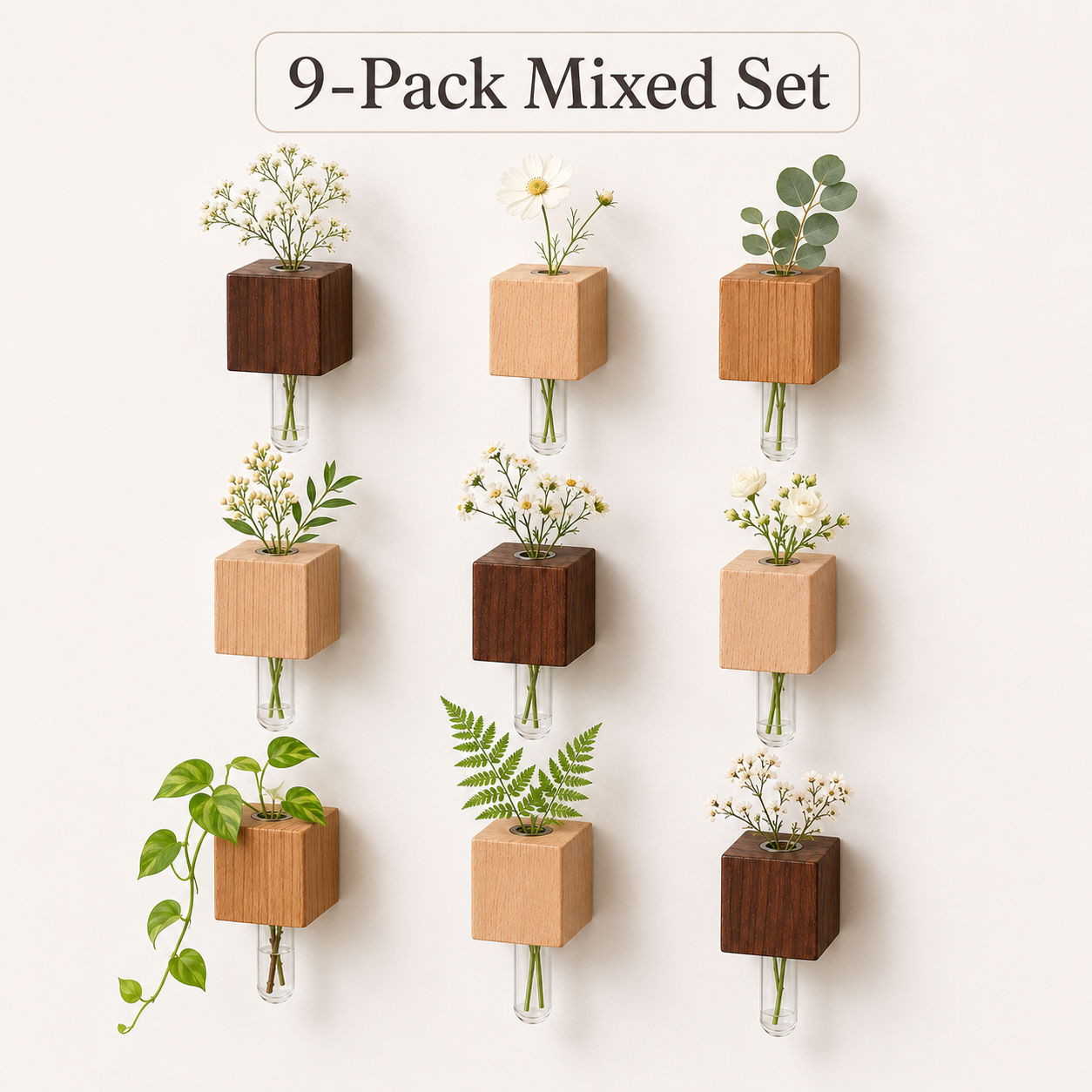 Magnetic Test Tube Flower Vase