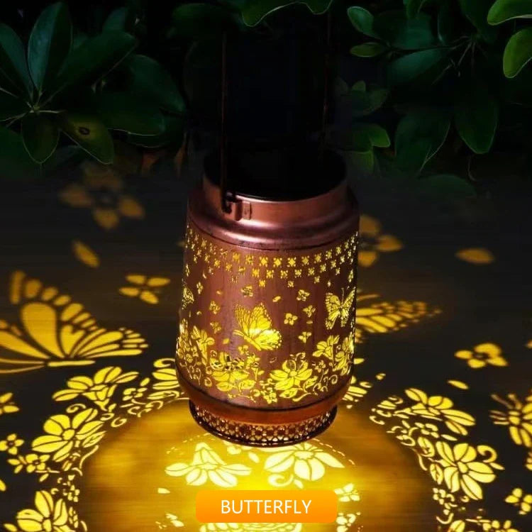 Outdoor Solar Lantern – Hummingbird, Butterfly, Sunflower, Dragonfly & Owl