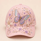Embroidered Garden Baseball Cap