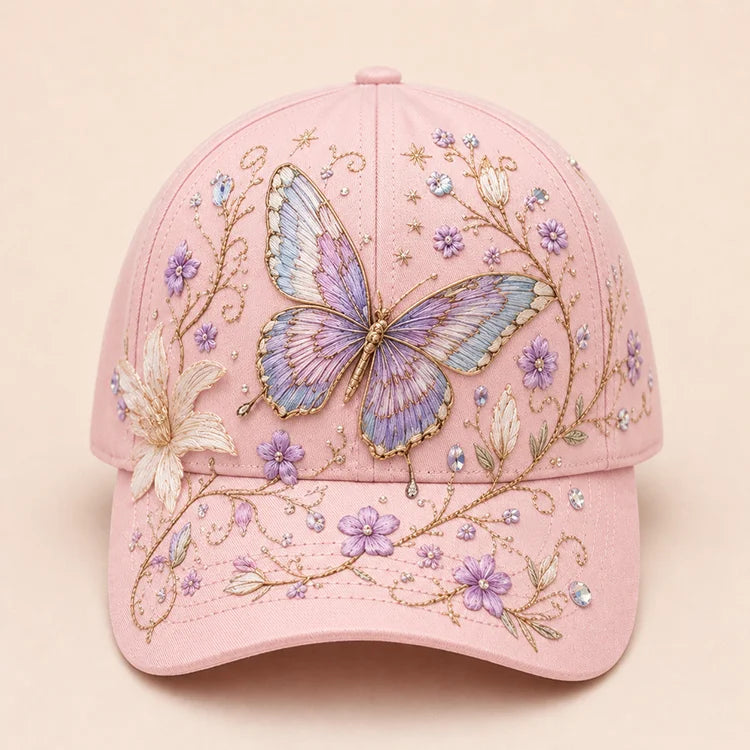 Embroidered Garden Baseball Cap