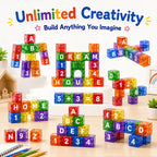 Magnetic Letter & Number Blocks