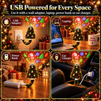 Christmas Magic Projection Light – Flexible USB Holiday Decor
