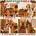 Peekaboo Christmas Corner Decor – 8 Festive Door Frame Characters