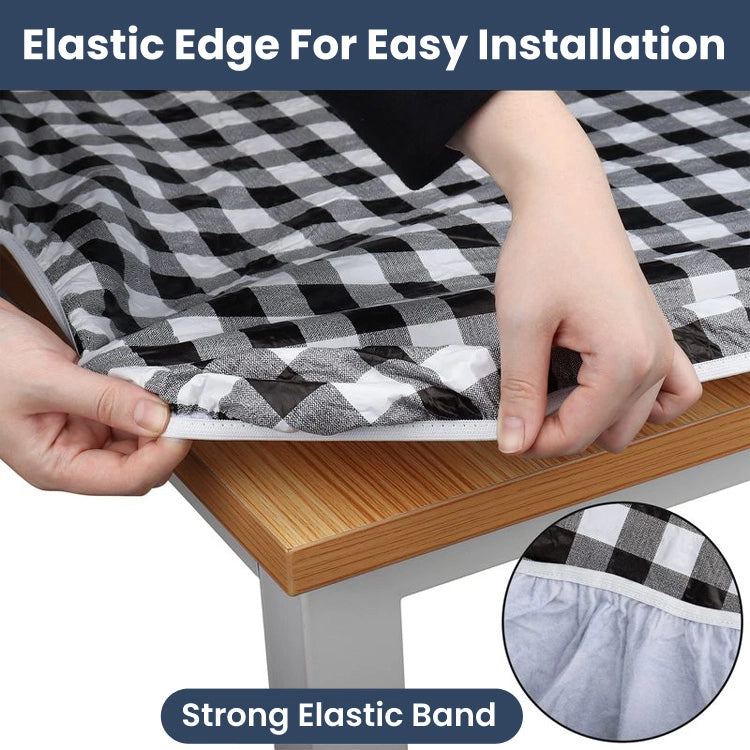 Stretch-Fit Picnic Table Cover Set