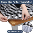 Stretch-Fit Picnic Table Cover Set