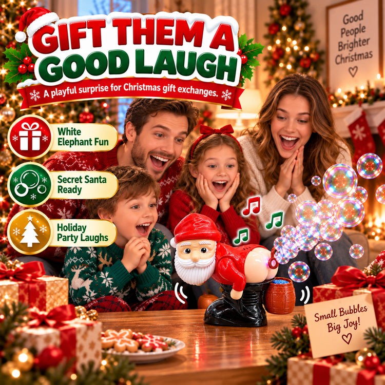 Christmas Character Bubble Machine – Music, Lights & Automatic Bubbles