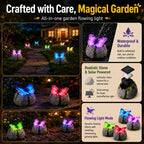 🦋Last Day 50% OFF🦋Solar Butterfly Stone Garden Light