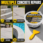 Concrete Step Repair Adhesive – Heavy-Duty Crack & Chip Repair Compound