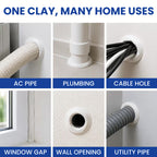 Moldable Sealant Putty – Self-Curing Wall Hole & Gap Sealer