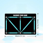 Soccer Training Mat — Improve Footwork, Speed & Ball Control Anywhere