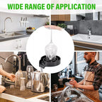 360° Rotating High-Pressure Cup Rinser for Kitchen Sinks - Effortlessly Blasts Away Residue in Seconds