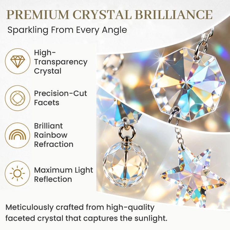 Mindful Crystal Sun Catcher Charm