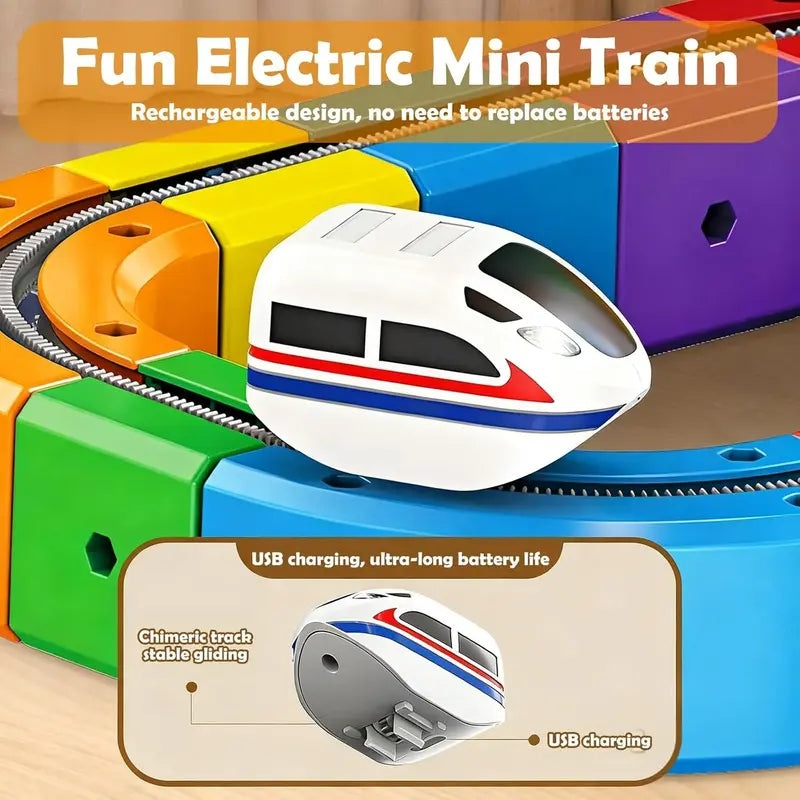 3D Gravity Rail STEM Train Set