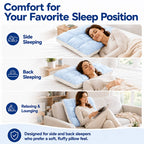 Cooling Puff Support Pillow