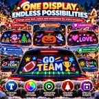Custom Christmas Car Window LED Display