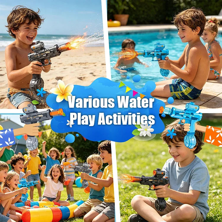 Electric Continuous Water Blaster — Non-Stop Power, Bigger Splash, More Fun