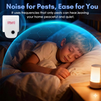 Ultrasonic Pest Repeller – Plug-In Indoor Rodent & Insect Control Device