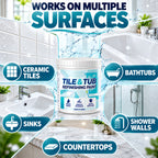 300g White Tile & Tub Refinishing Paint Kit