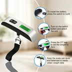 Portable Luggage Scale for Accurate Weight Checks Before Travel