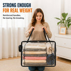 🎁💞LAST DAY 50% OFF ✨📦Large Heavy-Duty Thick Plastic Clear Storage