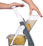 Kitchen Time-Saver: Safe Adjustable Food Cutter