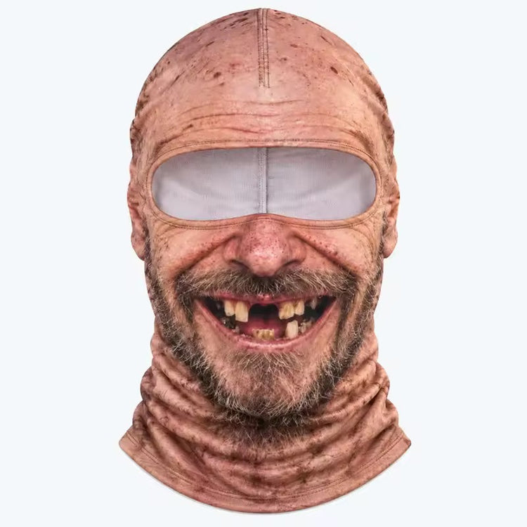 Funny Grandpa Face Balaclava