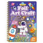Foil Art Craft Book For Kids