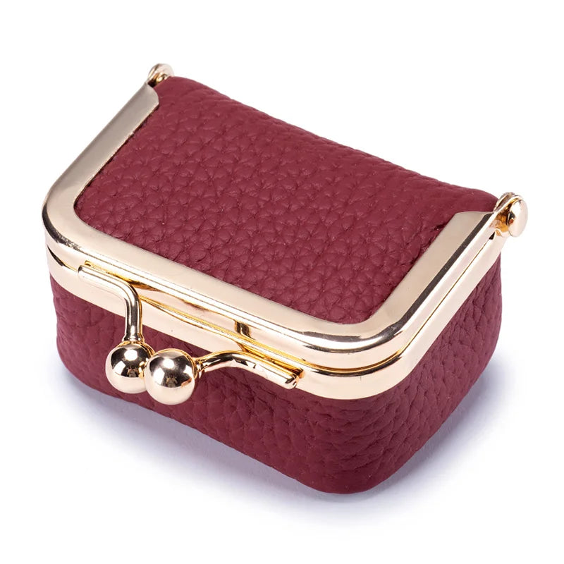 🔥 Genuine Leather Mini Jewelry Box – Travel-Ready & Tangle-Free