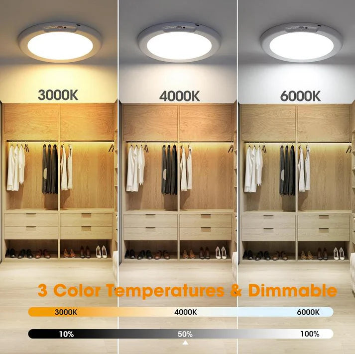 🔥Rechargeable Motion Sensor Ceiling Light with Remote