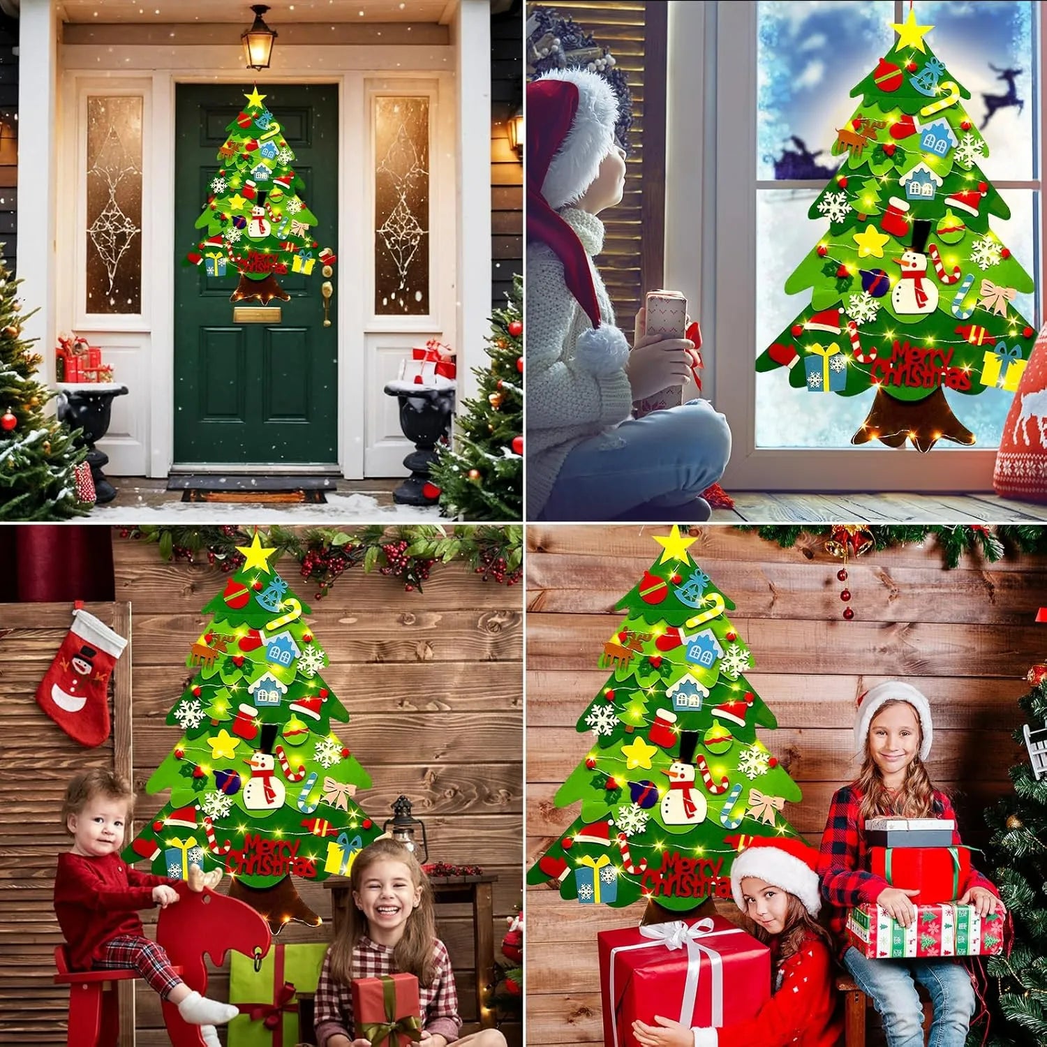 MerryCraft - DIY Felt Christmas Tree for Kids