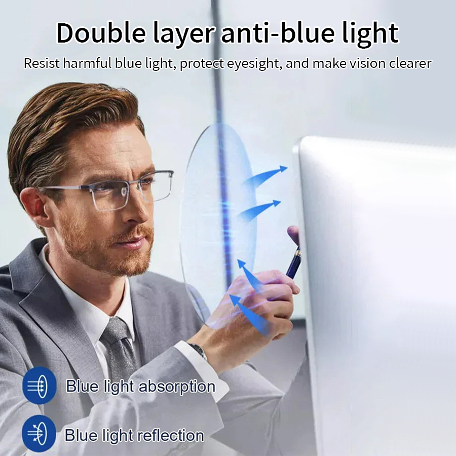🌎Ends Today: UP TO 60% OFF!🔥👓Ultra Light Anti Blue Presbyopic Glasses✨