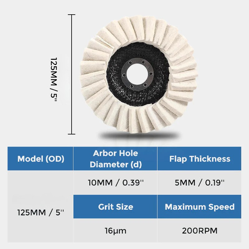 🎉Limited time 50% OFF✨Wool Felt Flap Polishing Disc