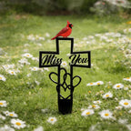 🐦LAST DAY 50% OFF -💖✝️Metal Cemetery Memorial Plaque for Remembrance