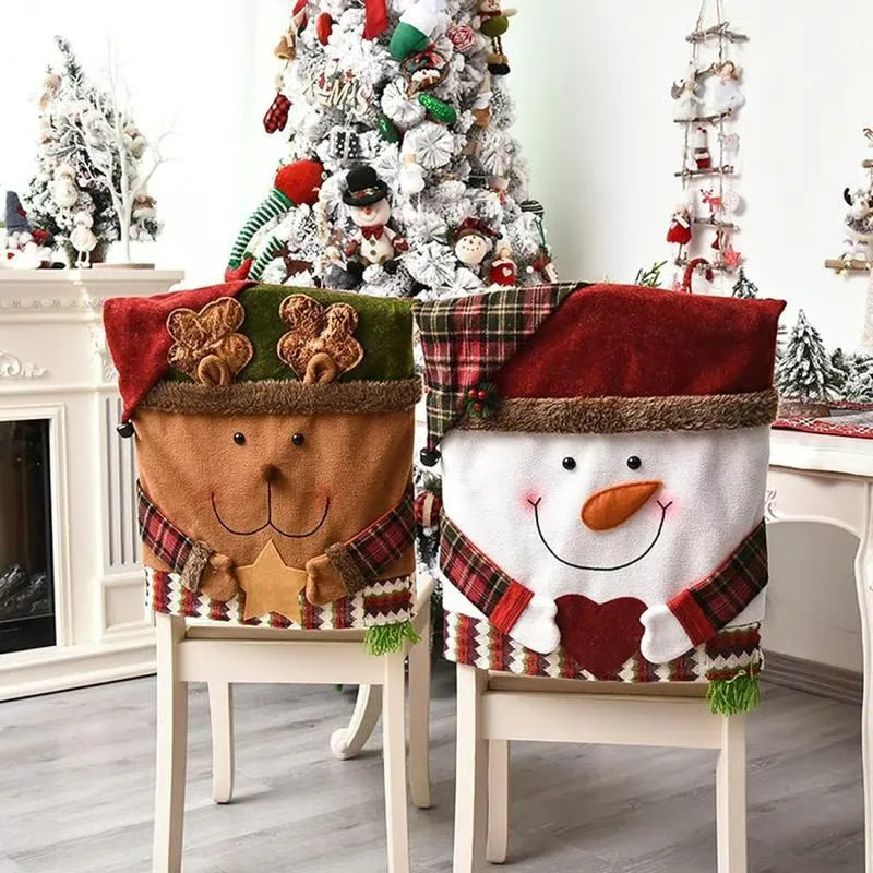 FestiveCharm - Christmas Chair Covers