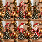 Christmas Tree Witch Figurine – 6 Whimsical Holiday Character Styles