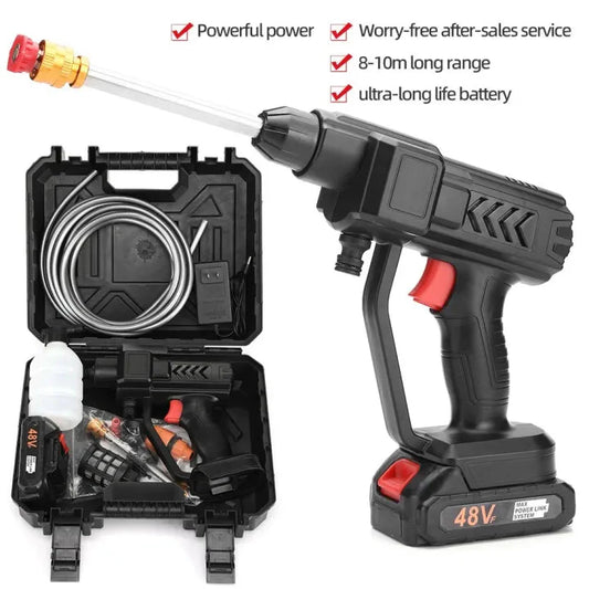 Cordless High Pressure Washer with 2 Batteries