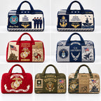Hand-Finished U.S. Military Heritage Quilted Duffel Bag