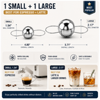 Espresso Chilling Ball – Stainless Steel Coffee Cooling Sphere